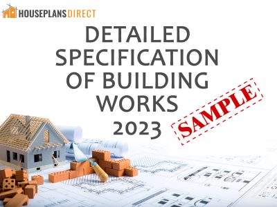 sample house building specification