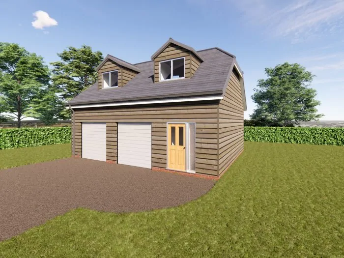 granny annexe plans with double garage